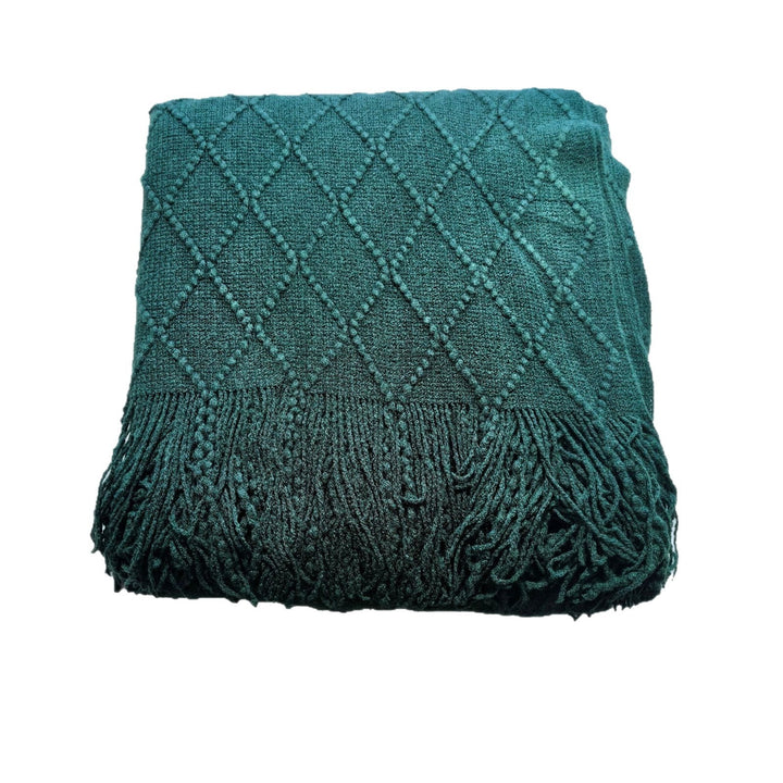 Elegant Textured Knit Scarf Stornfield