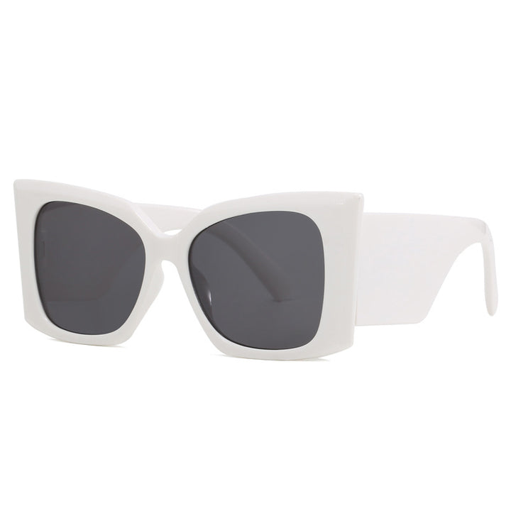 Women fashionable oversized sunglasses with geometric frame Stornfield
