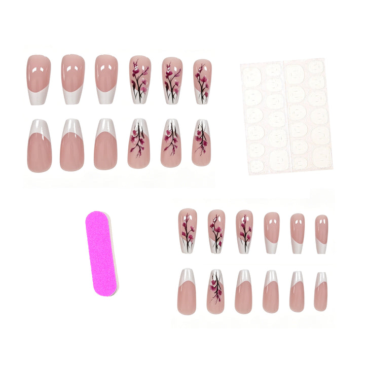 Floral Art Acrylic Nail Enhancements Stornfield 1789915863