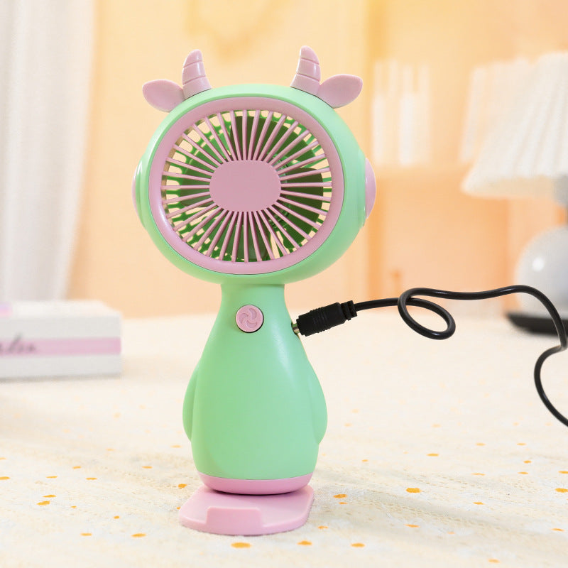 Ladies Portable Mini Fan with Animal Design Stornfield