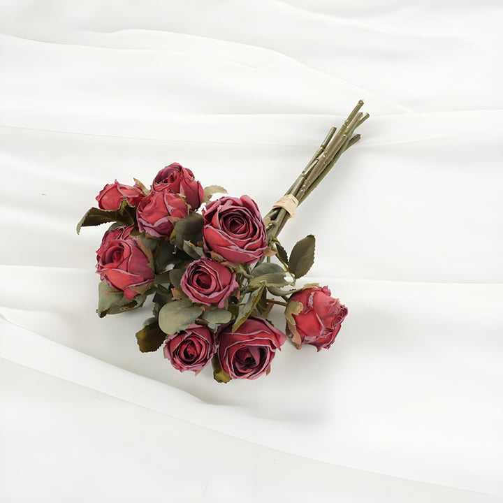 Realistic Artificial Rose Bouquet