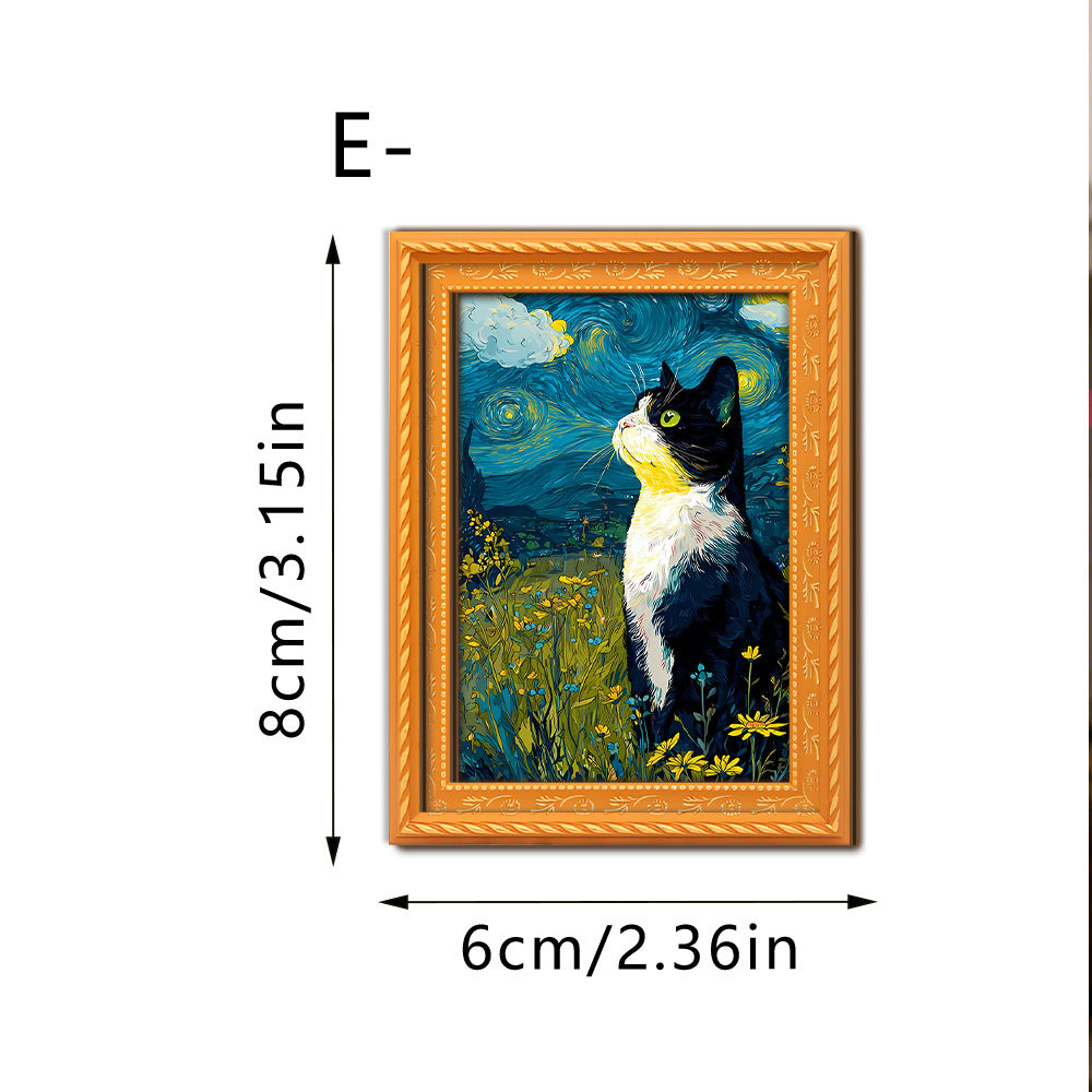 Decorative cat art with futuristic design Stornfield