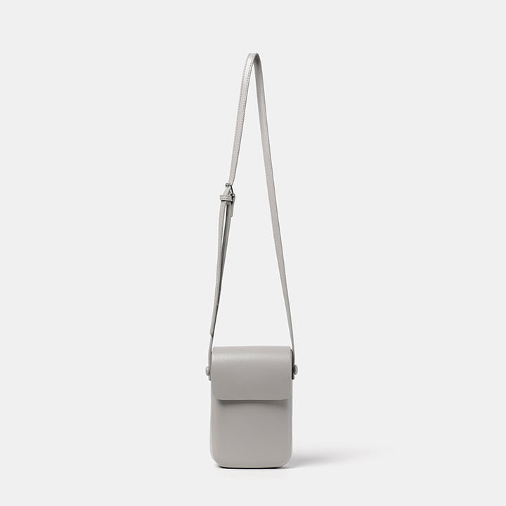 Compact Leather Crossbody Pouch Stornfield