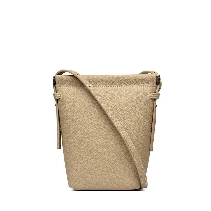 Elegant Textured Bucket Bag Stornfield