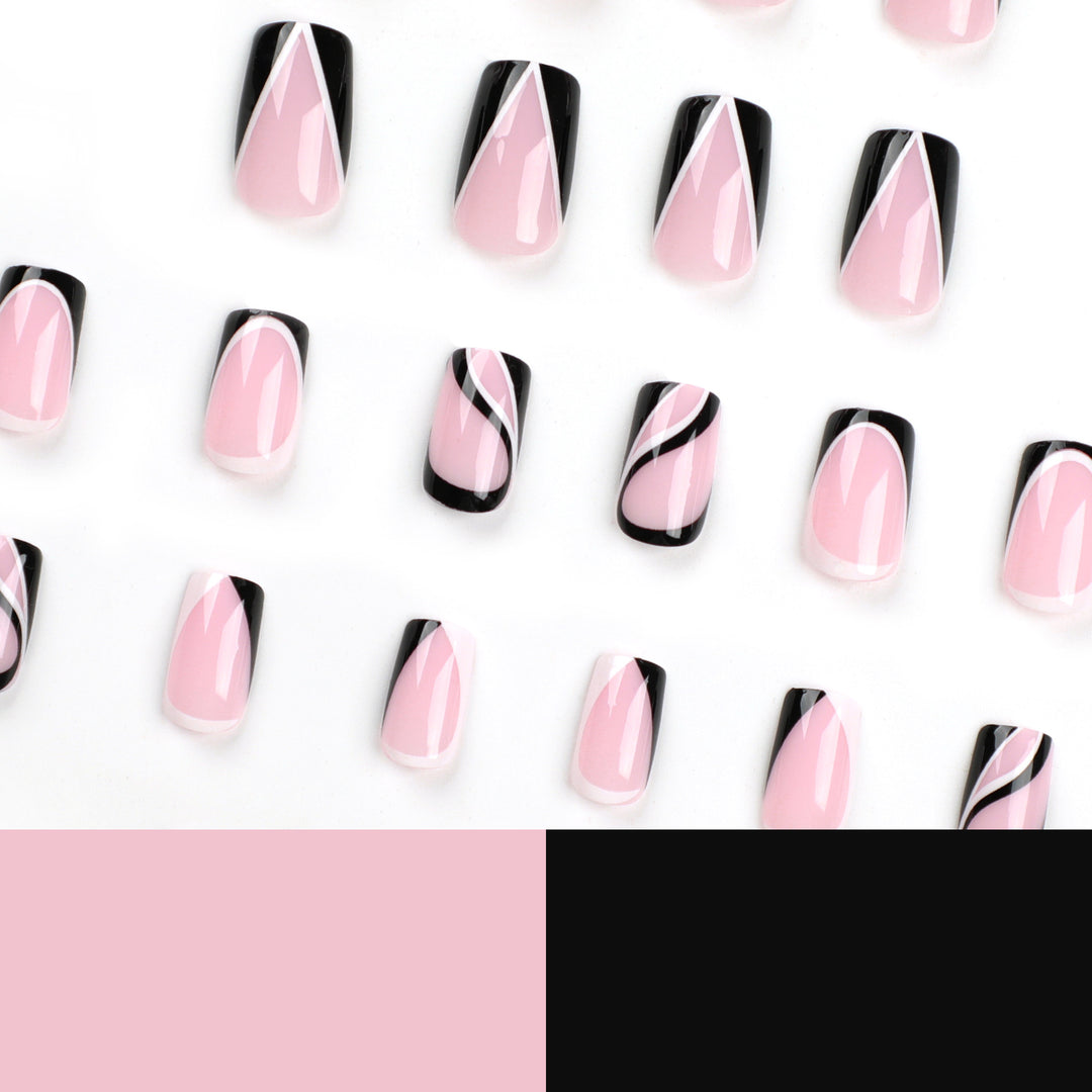 Artful Nail Extensions with Modern Design Stornfield