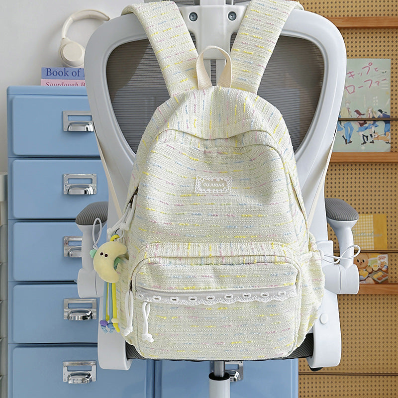 Textured Casual Backpack Stornfield