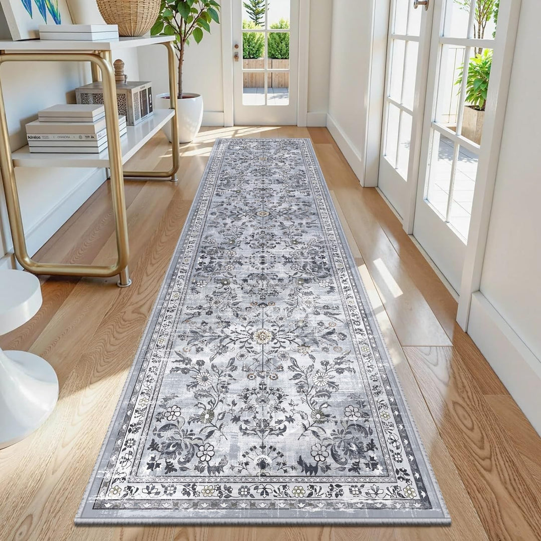 Elegant Textured Runner Mat
