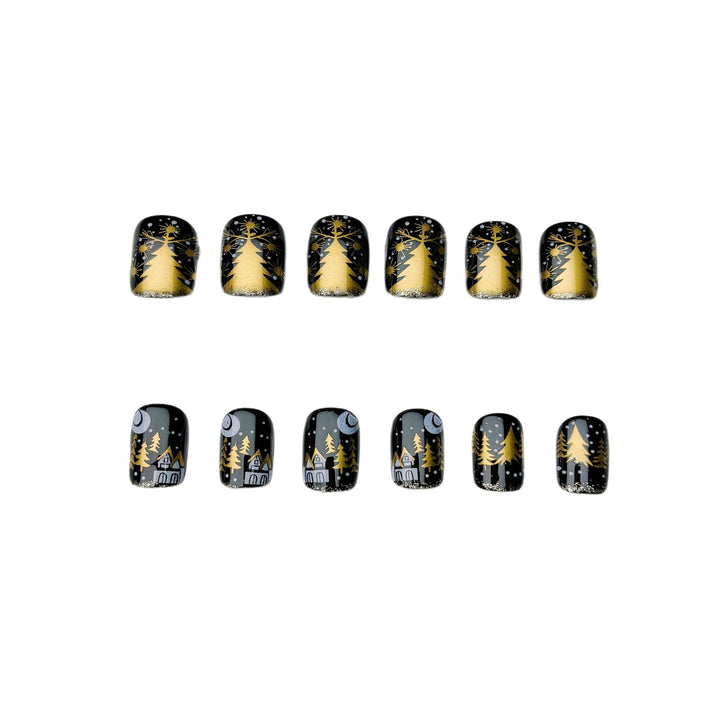 Elegant Winter Nail Art Stornfield