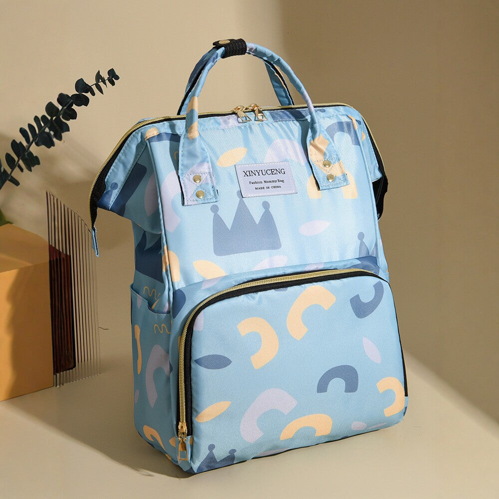 Trendy Animal Print Diaper Backpack Stornfield