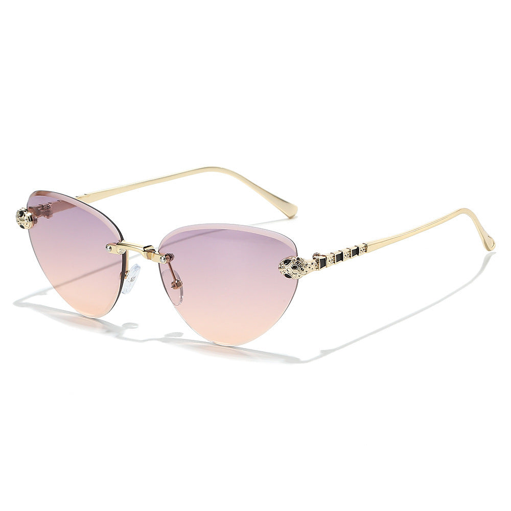 Designer Cat-Eye Sunglasses with Decorative Accents Stornfield