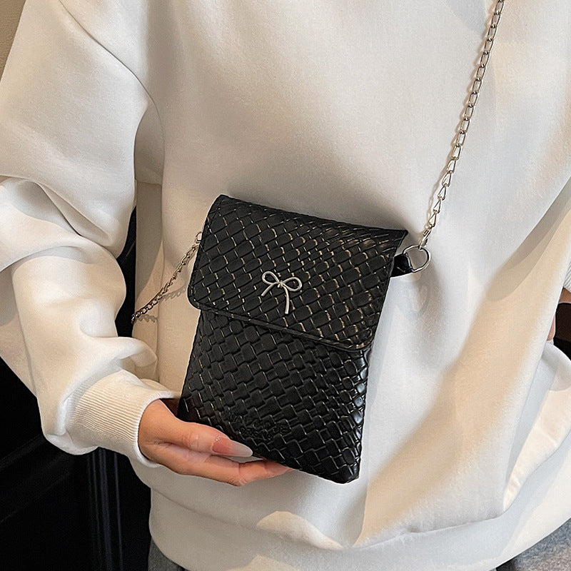 Textured Mini Handbag