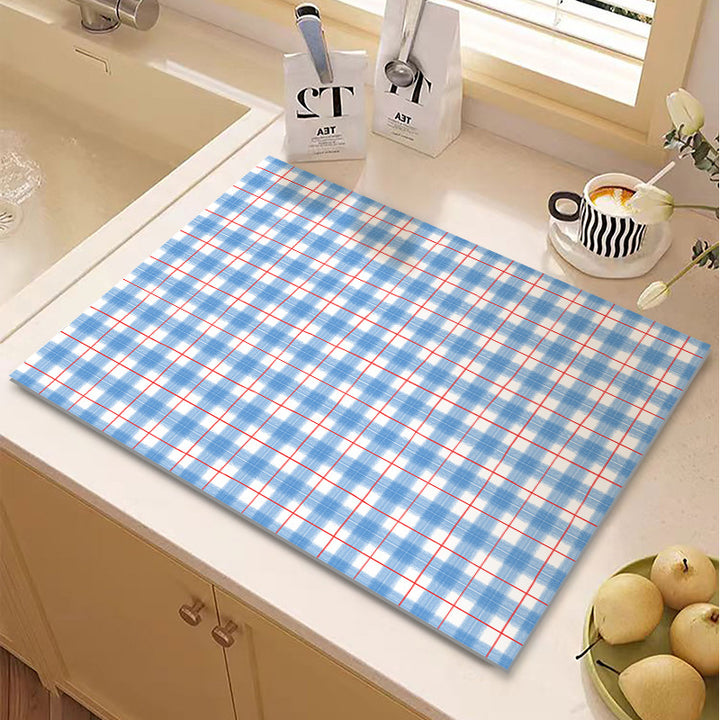 Checkered Kitchen Mat Stornfield