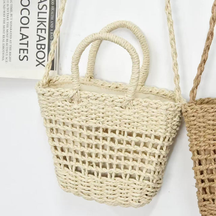Hand-knotted basket bag Stornfield