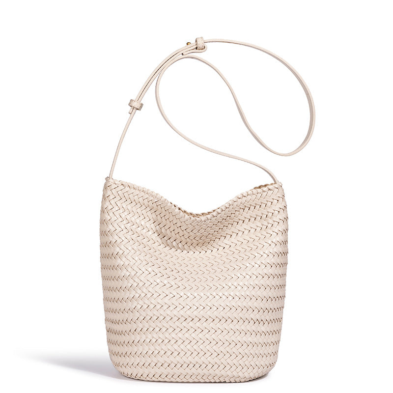 Handcrafted Woven Bucket Bag Stornfield