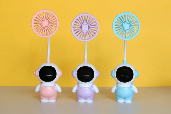 Unisex Fun Hand Fan in Astronaut Design Stornfield