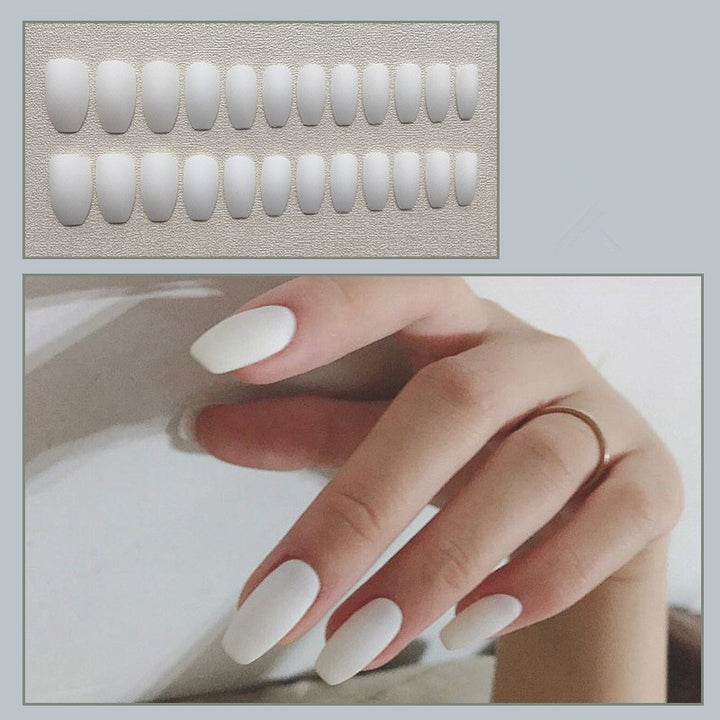 Premium Matte Press-On Nail Set