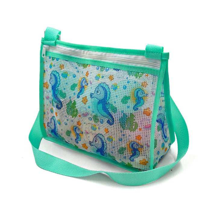 Mesh Beach Bag with Practical Zipper Stornfield