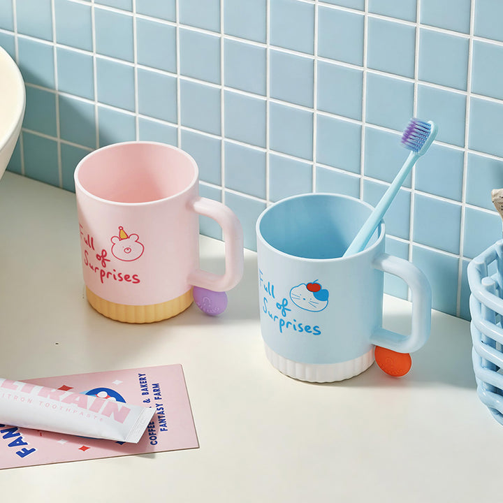 Funny ceramic mug with cheerful character design Stornfield