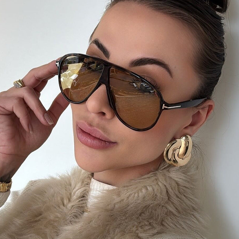 Women fashionable glasses with large trendy frame Stornfield