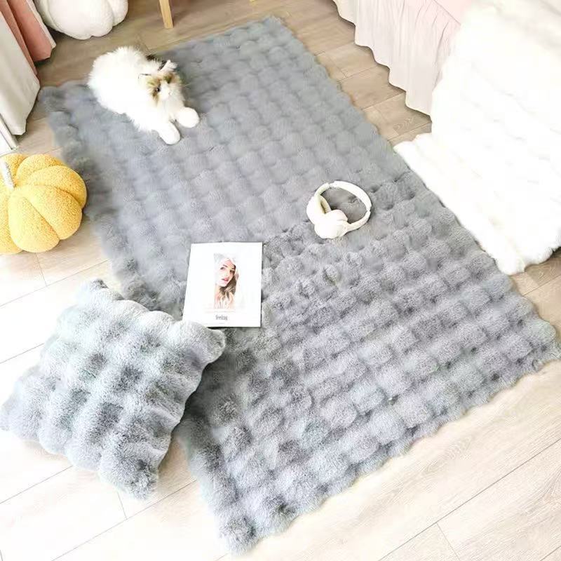 Plush Textured Area Rug Stornfield