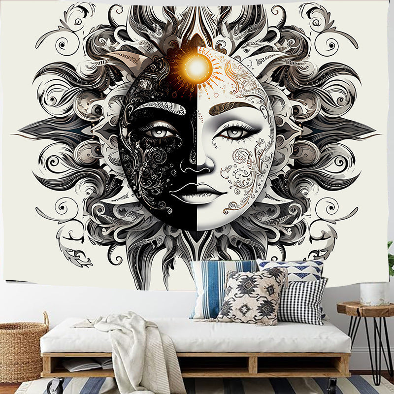 Mystical Celestial Wall Tapestry