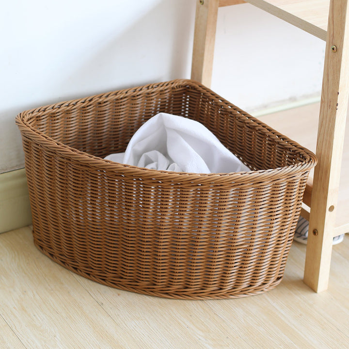 Corner Woven Storage Basket Stornfield