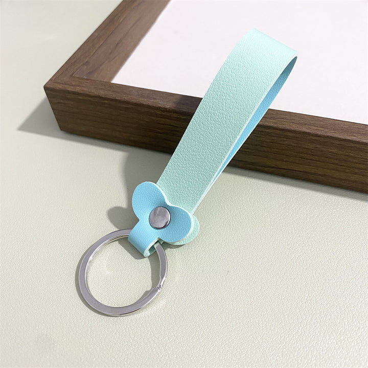 Floral Leather Keyring Stornfield
