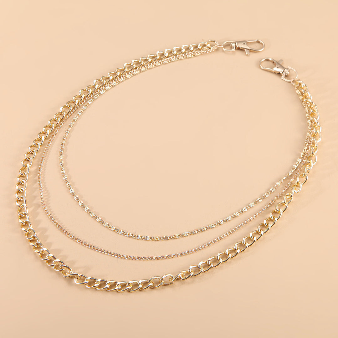 Multi-Strand Layered Chain Necklace Stornfield