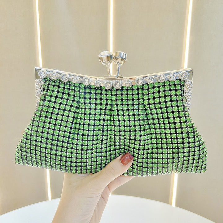 Glittering Crystal Clutch
