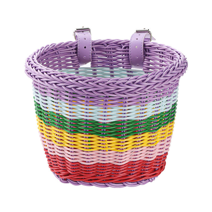 Women Handmade Basket with Colorful Design Stornfield