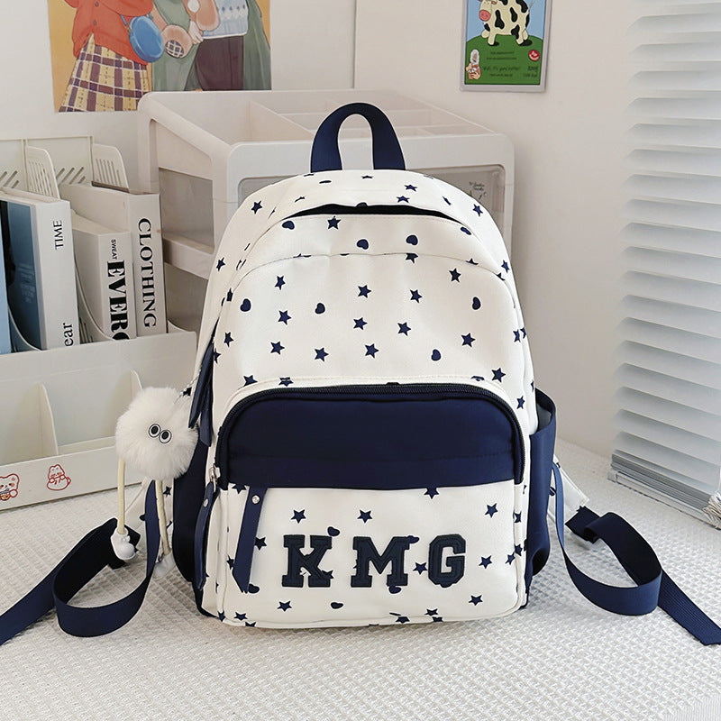Casual Star-Patterned Backpack Stornfield 1791204760