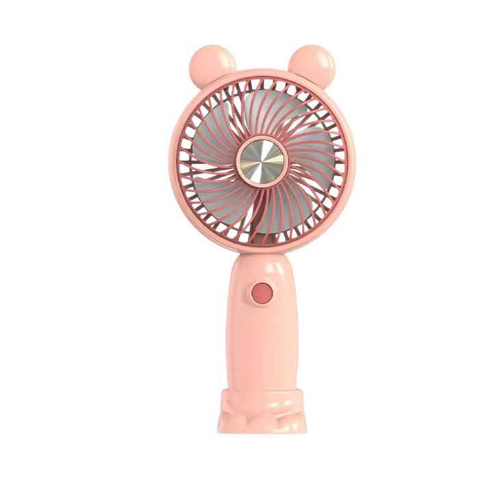 Ladies Portable Hand Fan in playful Bear Design Stornfield