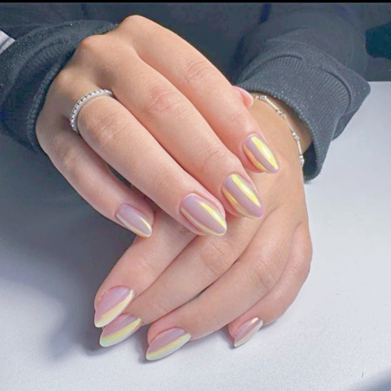 Premium Mirror Finish Press-On Nail Set Stornfield