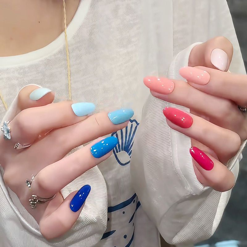 Whimsical Bunny-Themed Press-On Nail Art Set Stornfield