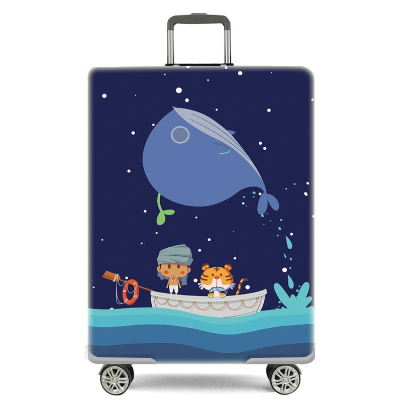 Women's suitcase cover with fresh summer fruit design Stornfield