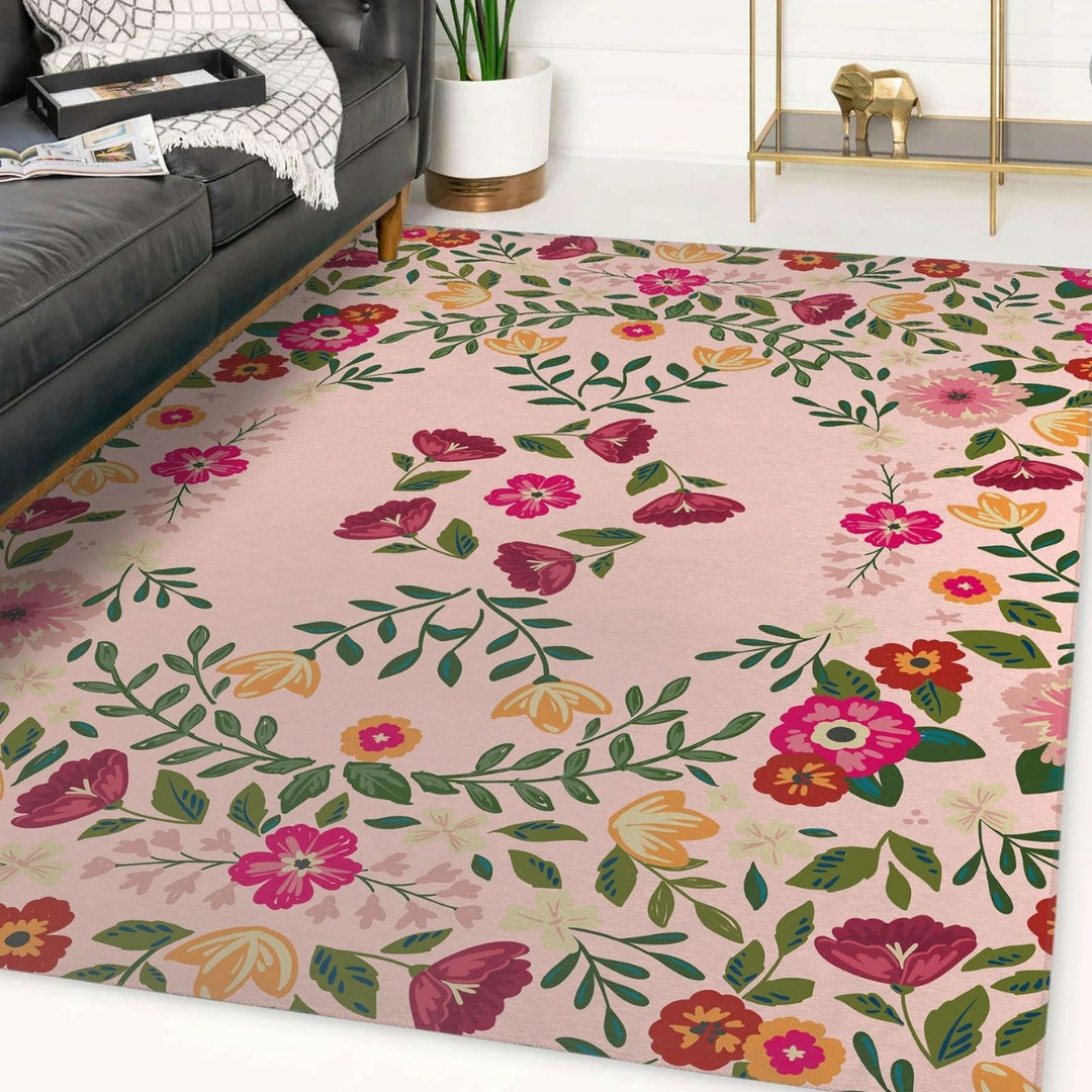 Floral Patterned Area Rug Stornfield
