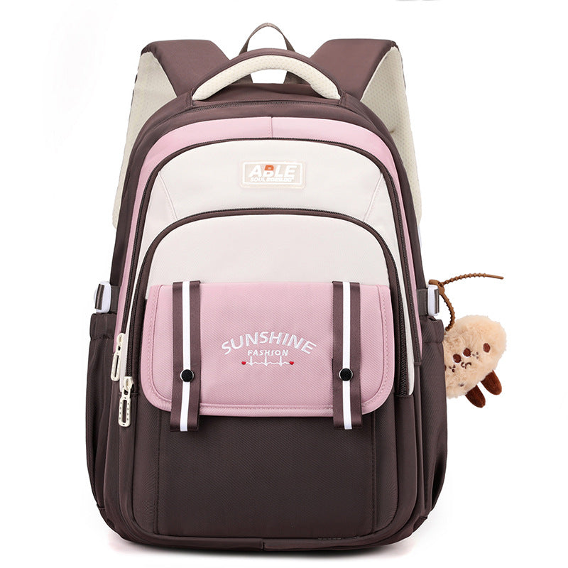 Stylish school backpack with functional compartments Stornfield