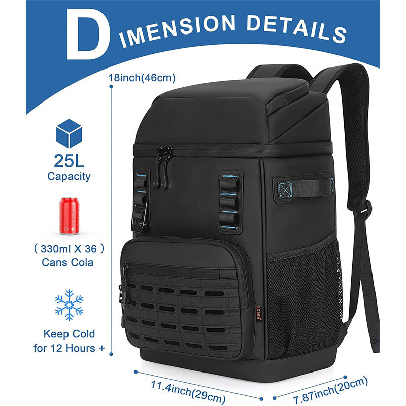 Isolated picnic backpack with multifunctional storage Stornfield