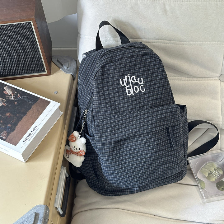 Stylish Checked Design Backpack Stornfield