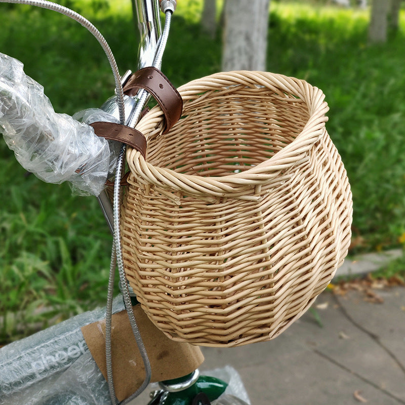 Woven Bicycle Storage Basket Stornfield