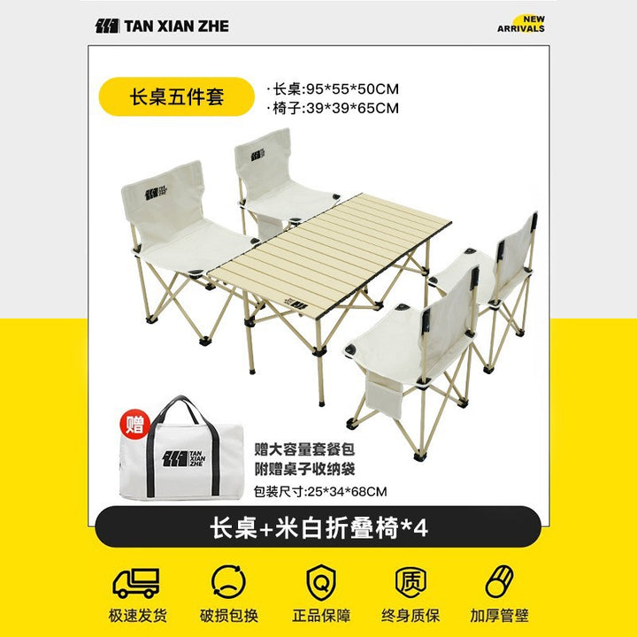 Folding furniture set Stornfield