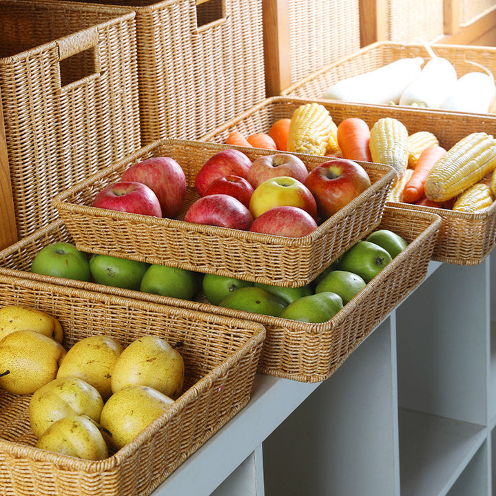 Natural Woven Storage Tray Stornfield