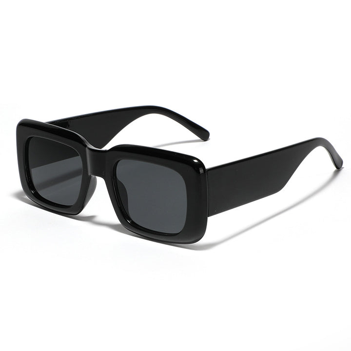 Women's modern square sunglasses with color-coordinated pattern Stornfield