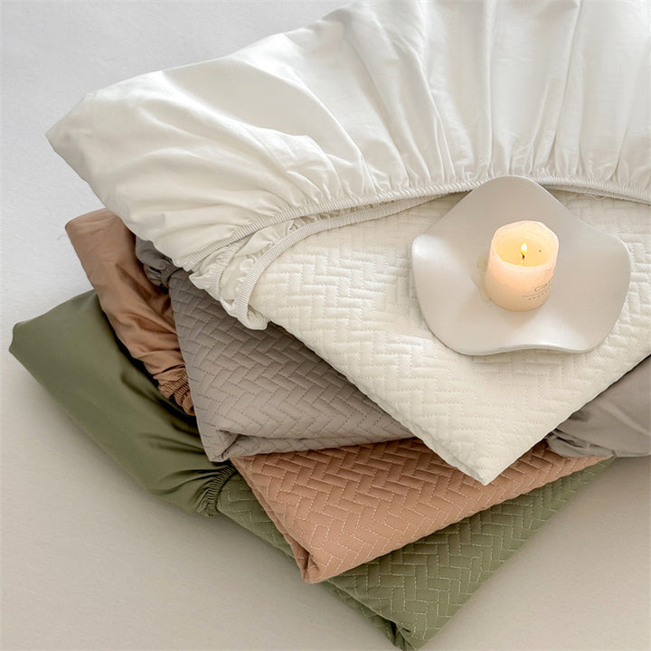 Quilted Waterproof Fitted Mattress Protector
