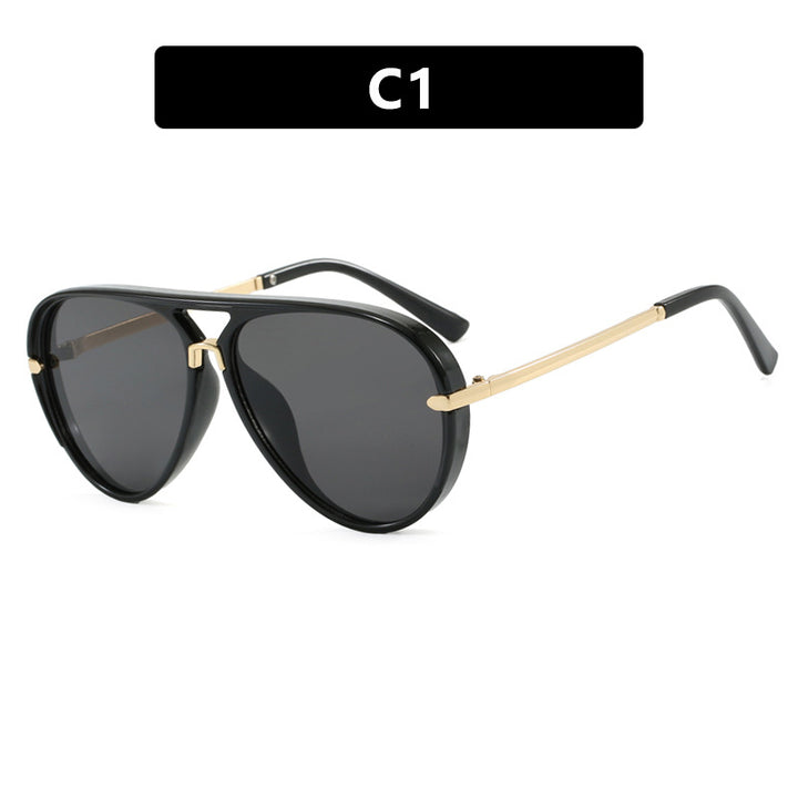 Women's fashion pilot sunglasses with elegant metal accents Stornfield