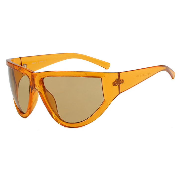 Women's futuristic sunglasses with sporty design and flexible lenses Stornfield