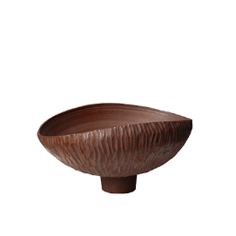 Decorative Textured Serving Bowl