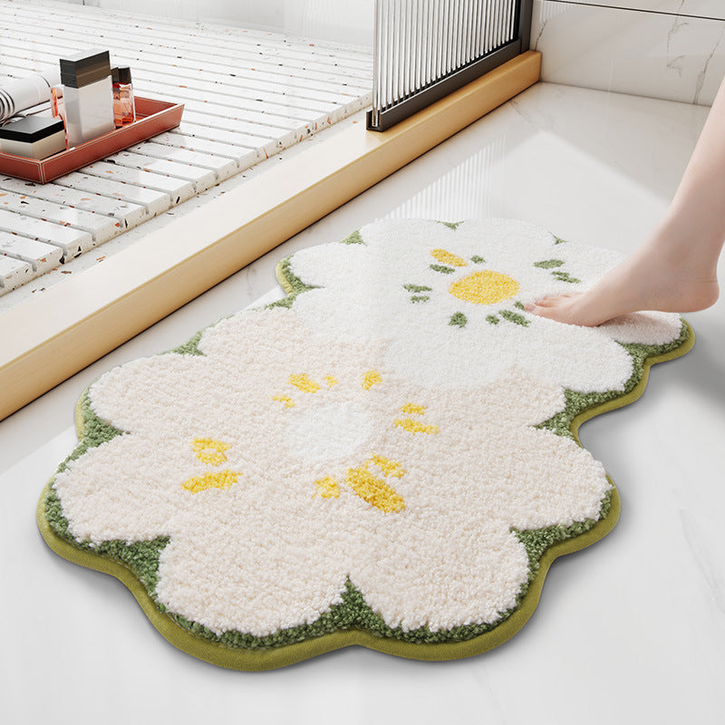Cozy Camo Bath Mat for Bathroom