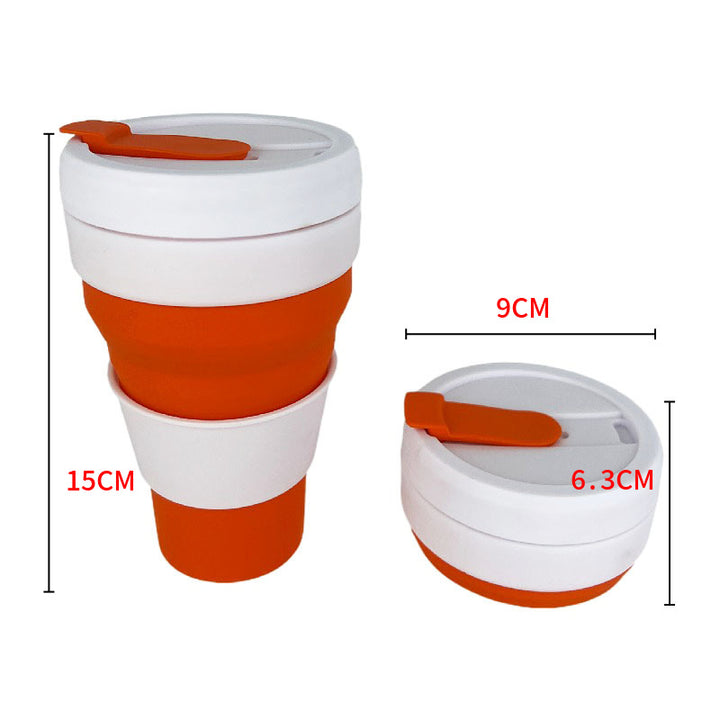 Women Foldable Coffee Cup with Lid Stornfield