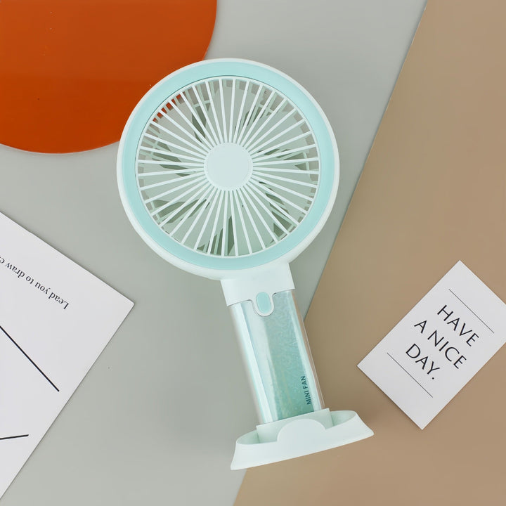 Ladies Portable Mini Fan with Water Mist Sprayer Stornfield
